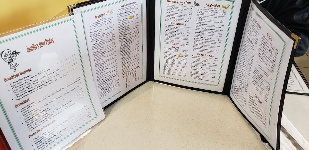 Juanita's Menu - Image 6